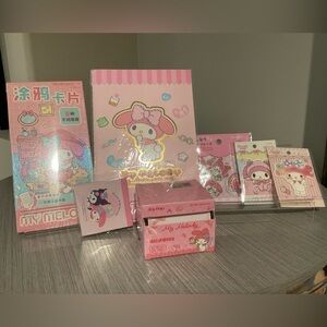Sanrio Licensed My Melody 7 Piece Bundle